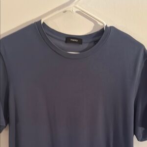 Theory Blue Short Sleeve Tee